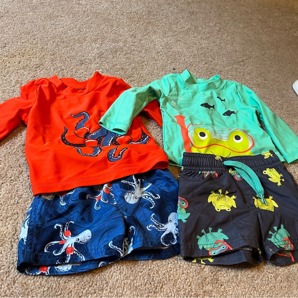 Baby Boy Bathing Suit Sets
